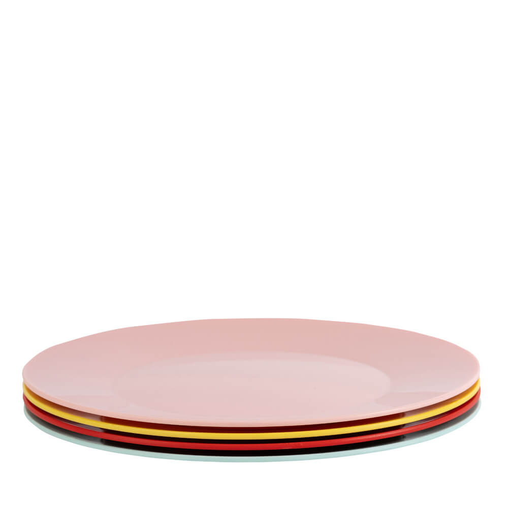 Summerhouse by Navigate Strawberries & Cream Set of 4 Plates